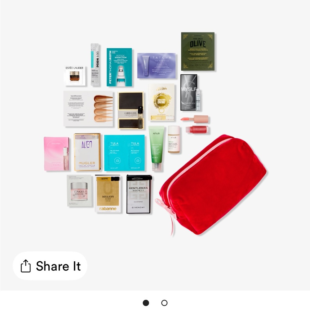 Fenty Beauty Makeup Set with Red Bag